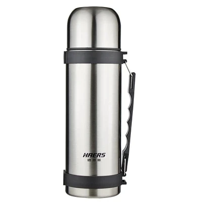 

Insulation pot stainless steel outdoor travel thermos large capacity mug car portable water bottle 1.2L hot water cup