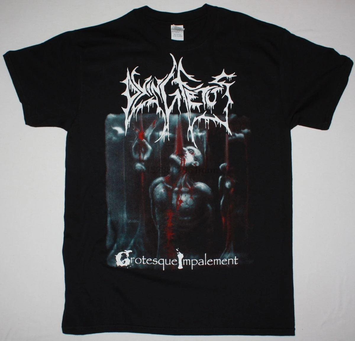 

DYING FETUS GROTESQUE IMPALEMENT GRINDCORE NILE SUFFOCATION NEW BLACK T-SHIRT 2019 fashion t shirt 100% cotton tee shirt