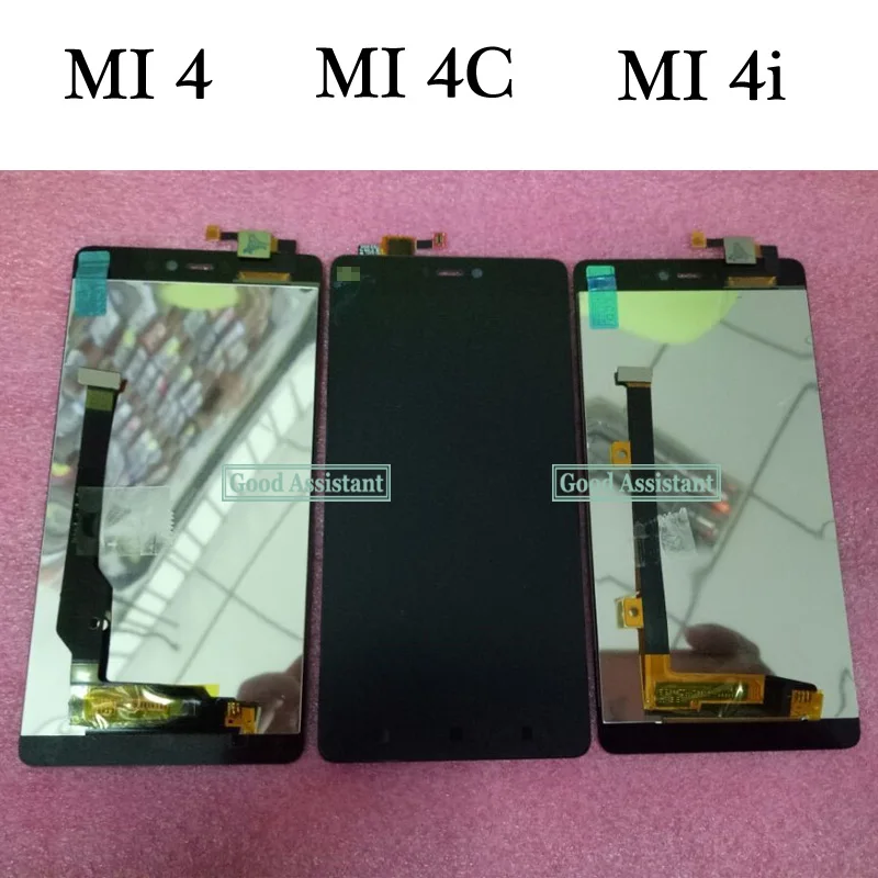 100% протестированный ЖК-дисплей AAA 1920x1080 Для XIAOMi Mi4c MI4 Mi4i ЖК-сенсорный экран с