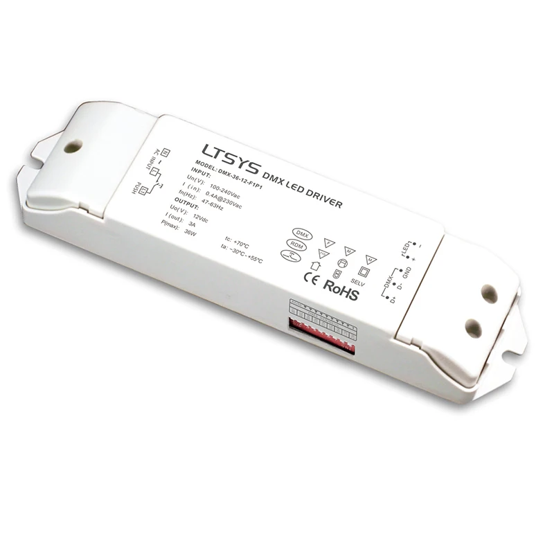 Buy LTECH Led DMX dimming Driver;36W DMX LED Power