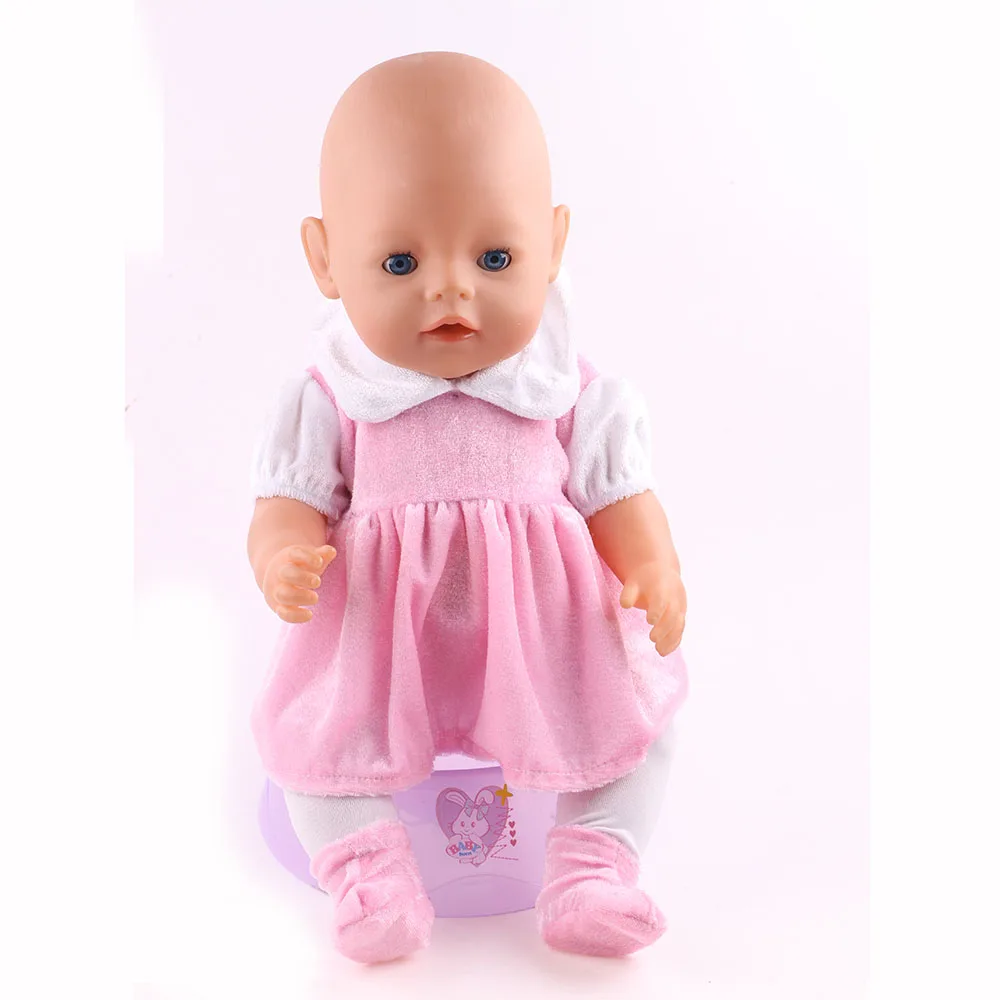 Doll Accessories,high Quality Dress Wear Fit Doll For 43cm New