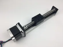 High Precision CNC SGX 1605 Ballscrew Sliding Table effective stroke 800mm+1pc nema 23 stepper motor XYZ axis Linear motion stroke l1000mm cross slide sliding table sfu1605 ballscrew c7 linear stage actuator nema23 motor base heavy load