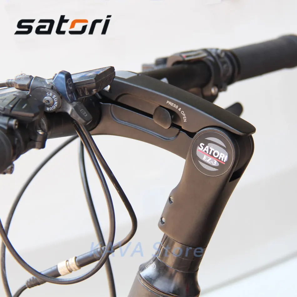 ساتوري EZ-3Adjustable زيادة ارتفاع دراجة الناهض 25.4/31.8 مللي متر الجبلية/مدينة الدراجة الجذعية سبائك الألومنيوم دراجة أجزاء