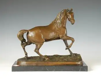 

Copper horse collection process Home Furnishing (AL-243 Pimadangxian animal ornaments ornaments) Hongxin sculpture