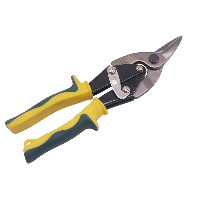 Cut Iron Scissors 25cm/10'' Tin Sheet Metal Snip Aviation Scissor Iron Plate Cut Shear Household