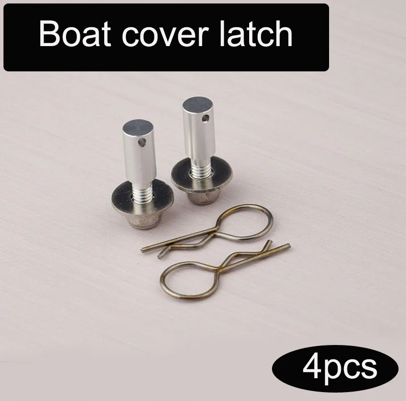 4pcs Aluminum Alloy Boat Cover Latch Length15/20mm M4 Screw Plug Parts for RC Eelectric Methanol Ship Model | Игрушки и хобби