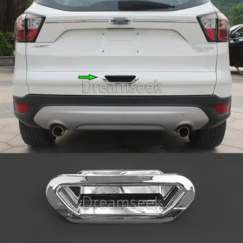 

Trunk Rear Door Handle Bowl Cover For Ford Kuga Escape 2013 2014 2015 2016 Trim Chrome