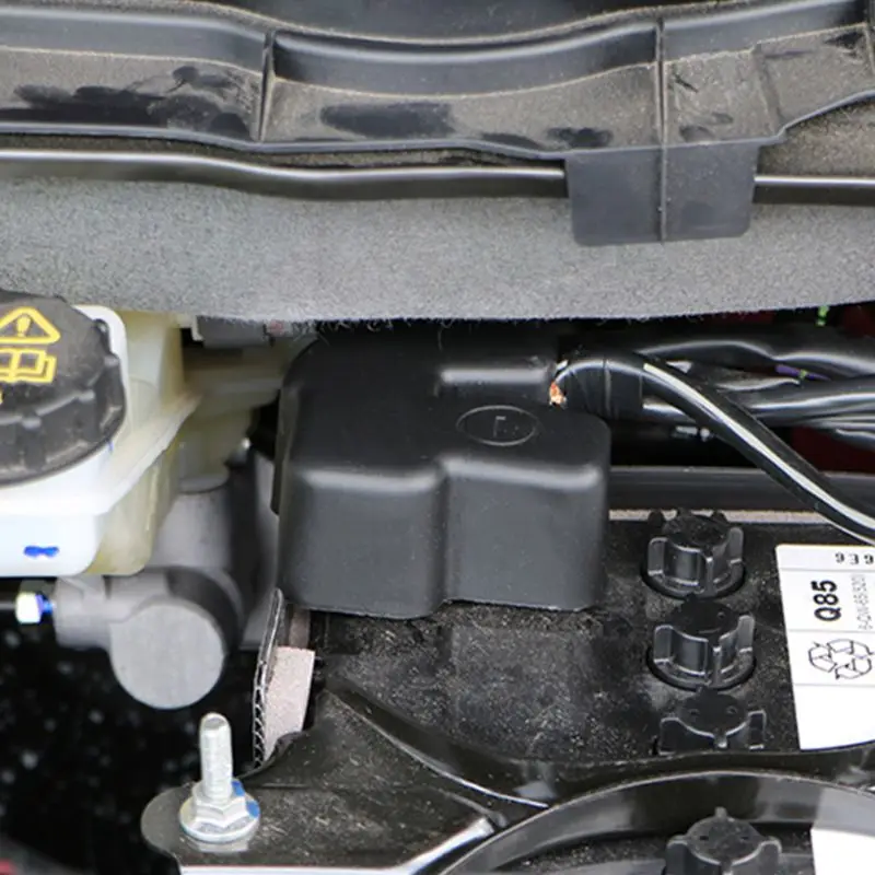Батарея батареи отрицательный полюс зажимной терминал Защитная крышка Рамка-лоток Кепки для Mazda 2 3 6 CX-5 CX-4 CX5 2013