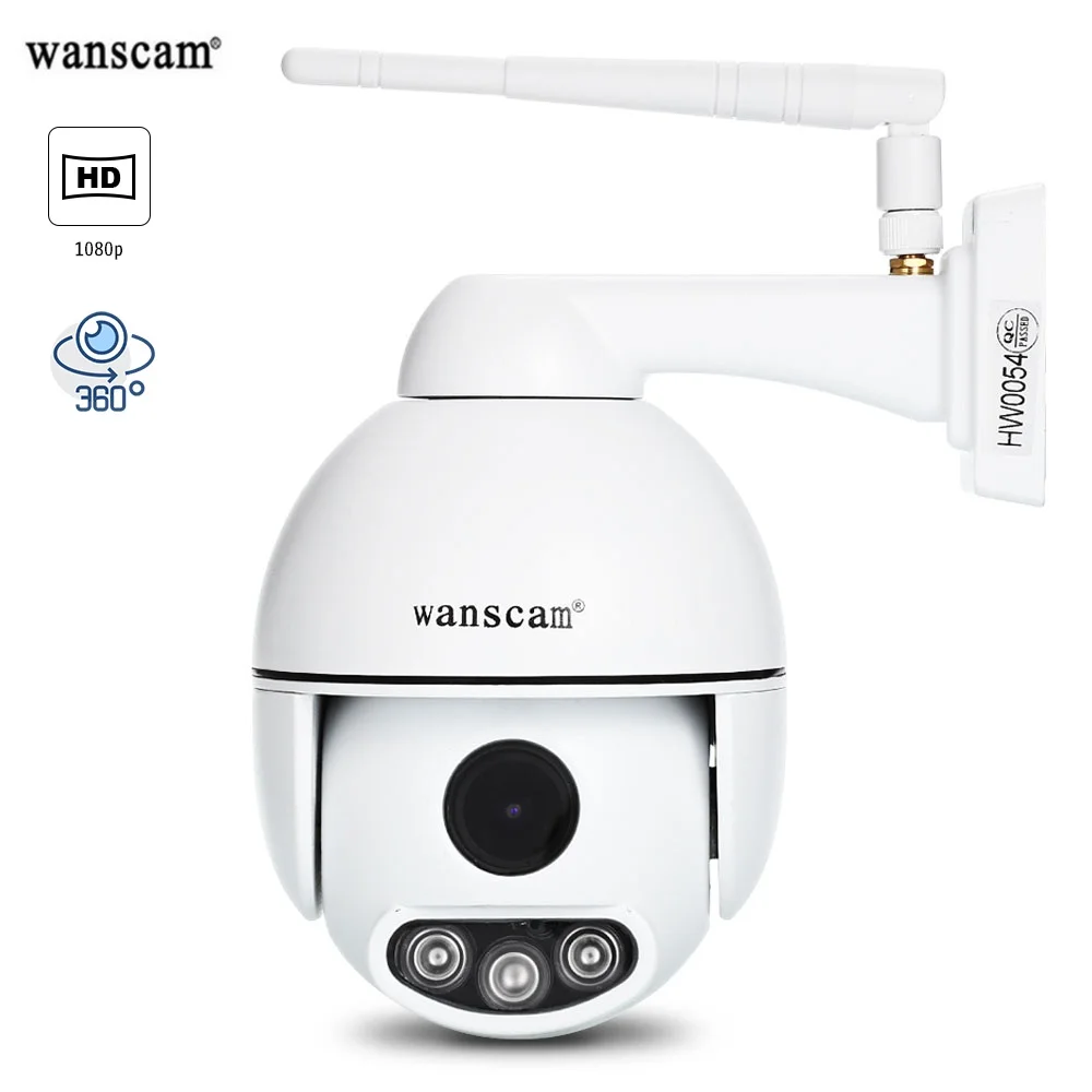 Wanscam K54 1080P беспроводная WiFi ip-камера ИК ночного видения PTZ Pan Tilt 360 градусов Обнаружение движения наружная домашняя камера безопасности