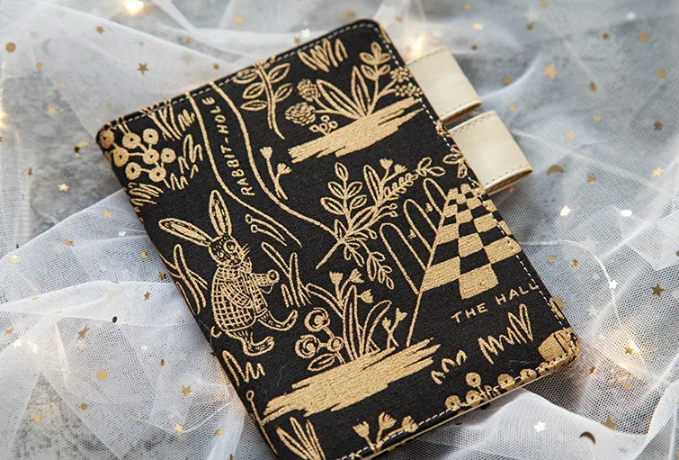 

Mr. Rabbit Retro Fashion Cool Hobonichi Style Journal Cover A6