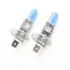 6500K White H1 H7 High beam Low beam 55w 12V Gas Halogen Headlight Bulb Light Lamp with Dark Blue Glass for car Fog Driving lamp 3