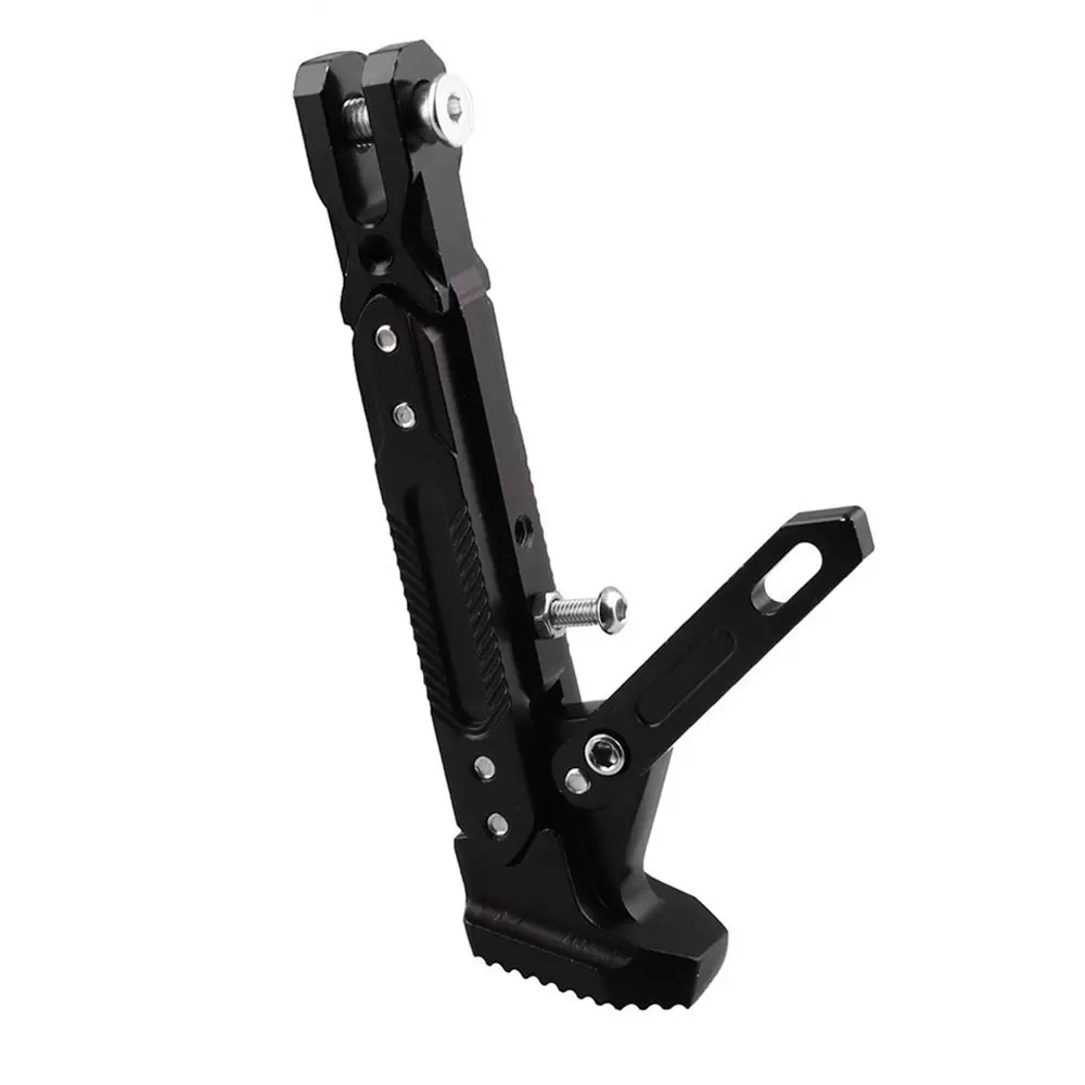  Vehemo 20cm CNC for Motorcycle Foot Brace Parking Leg Parking Stand Modified Black Motorcycle Acces