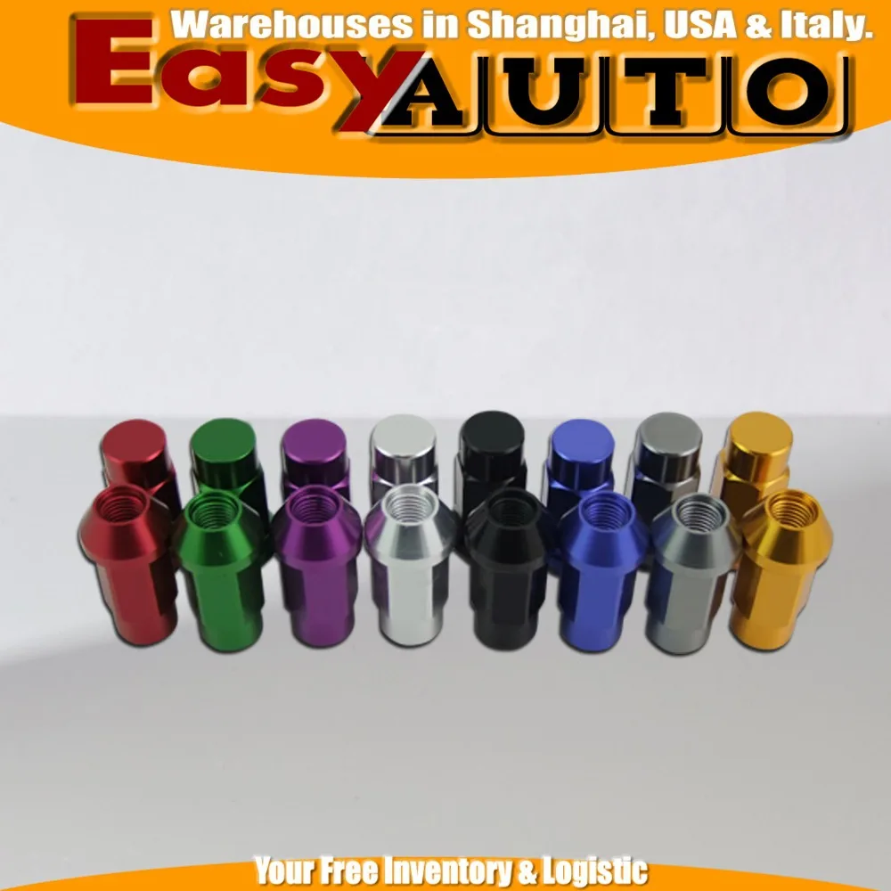 

Aluminum Wheel Lug Nut M12 x 1.5 Lock Lug Nuts FOR Ho*da/Mitsub*shi/Toy*ta/Ma*da/Bu*ck/Fo*d/Hyu*dai 20PCS/set
