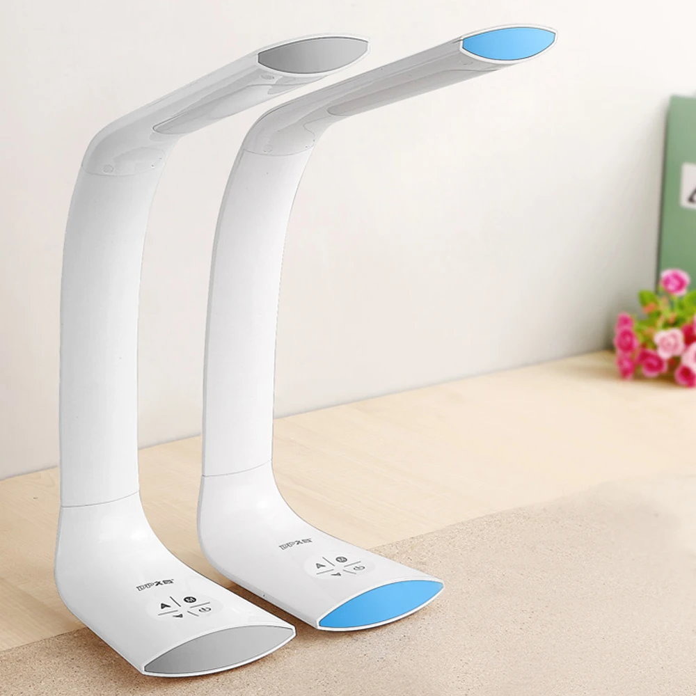

New Flexible LED Stand Desk Lamp Modern Touch Switch Led Light Table Lamps Office Study Reading Dimmer for LED Lamp Plug in 220V