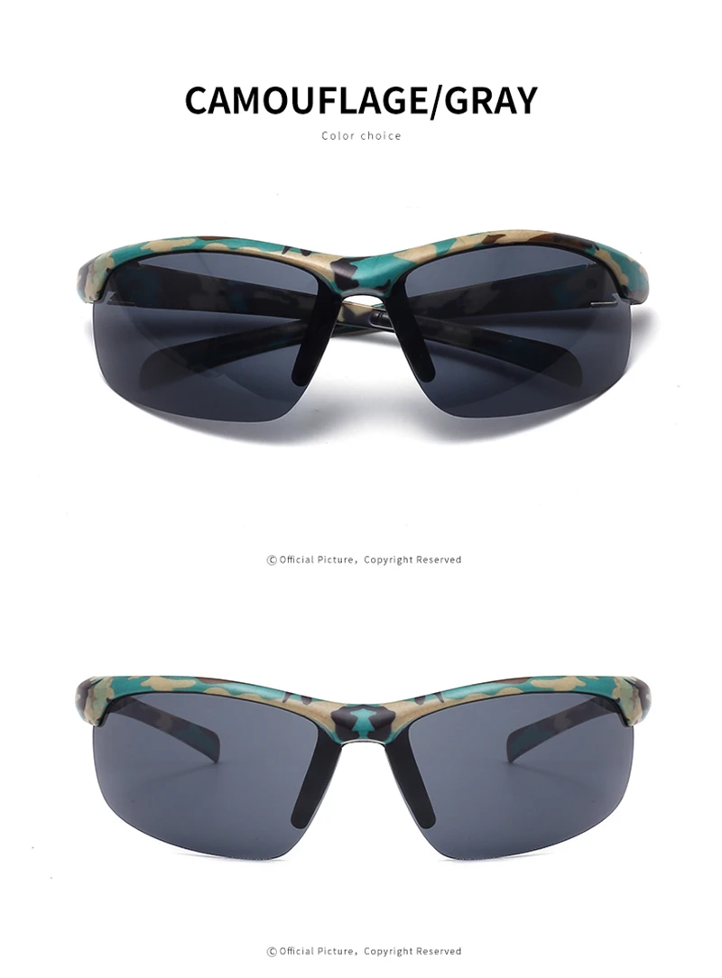 Походные солнцезащитные очки для рыбалки ветрозащитные UV400 очки камуфляжные охотничьи очки для кемпинга мужские тактические очки для стрельбы