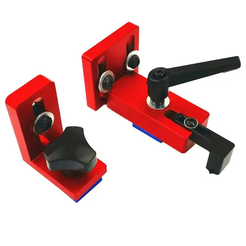 

30/45 Type T-tracks Woodworking Rail Chute Connector Positioning Fixing Tool An Ergonomic Design More Easier to Operate