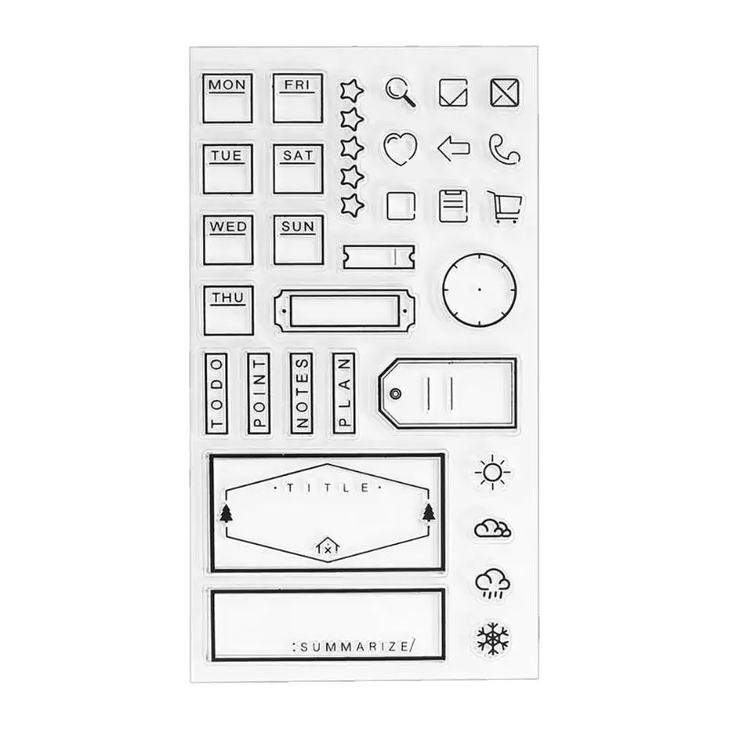 

Cartoon Panda Transparent Clear Silicone Stamps Seal for DIY Scrapbooking Photo Album Paper Card Decorative Stamp Sheets