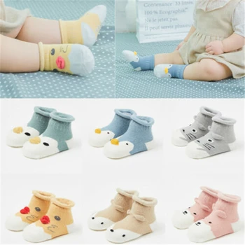 

Newborn Baby Boy Girl Cute Cotton Socks Infant Toddler Kid Soft Sock Hot New Cute Animal Pattern Baby Socks For Baby Boy Girl