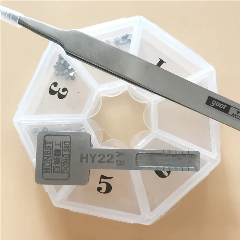 

HY22 Honest Car Auto Key Profile Modeling Mould For Locksmith Key copy for HYUNDAI/KIA car lock (one box)
