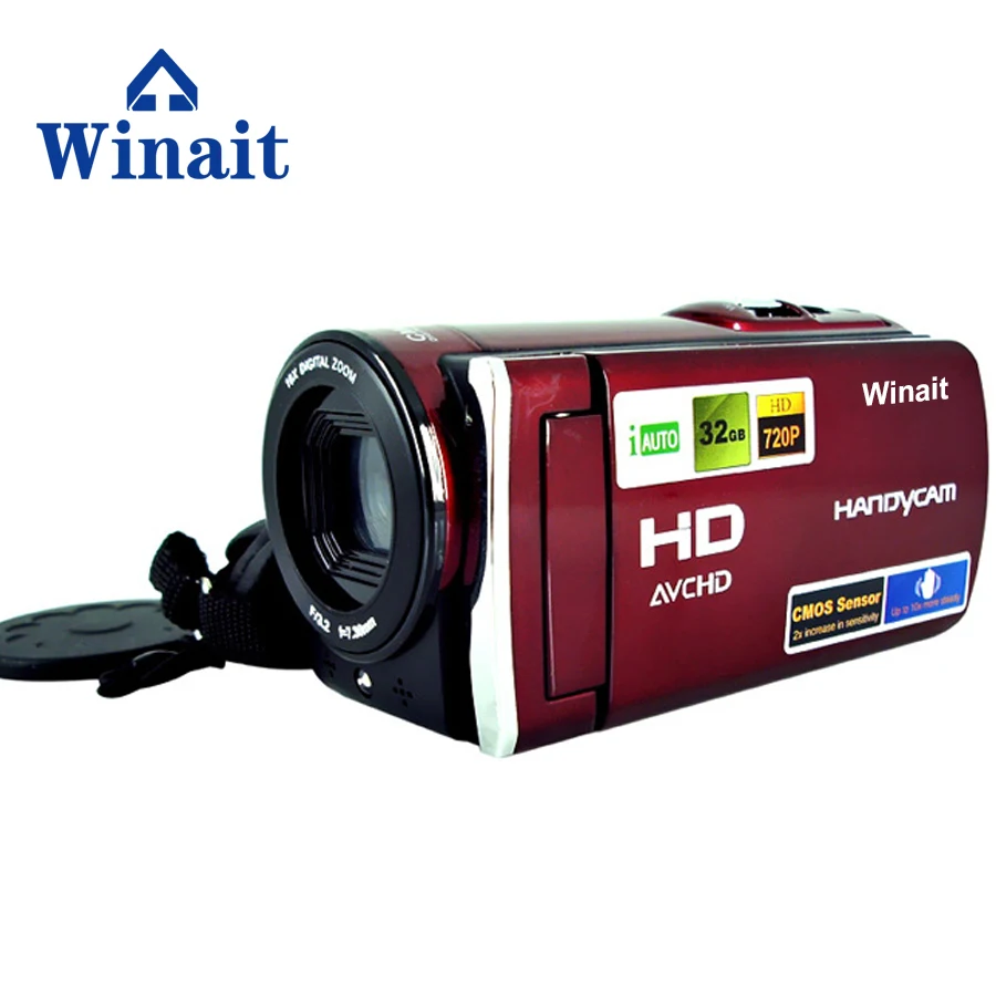 

FreeshippingSuper 12MP 3 inch Digital Video Camera With 16X Digital Zoom Support 32GB Card Mini Camera Digital Camcorder HDV-666