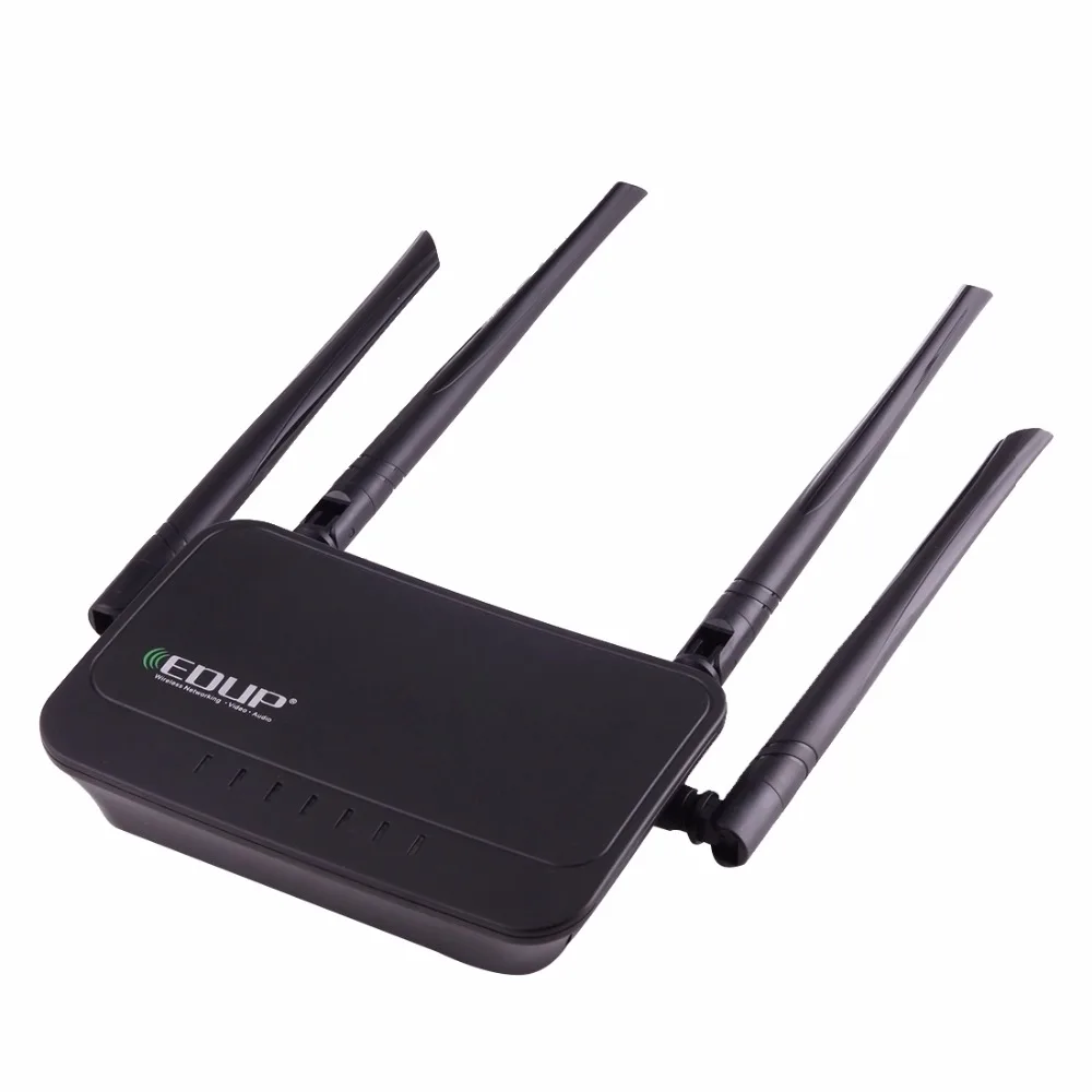 EDUP EP-RT2638 300 Мбит/с беспроводной Смарт Wi-Fi маршрутизатор Wi-Fi ретранслятор с 4 WiFi антеннами