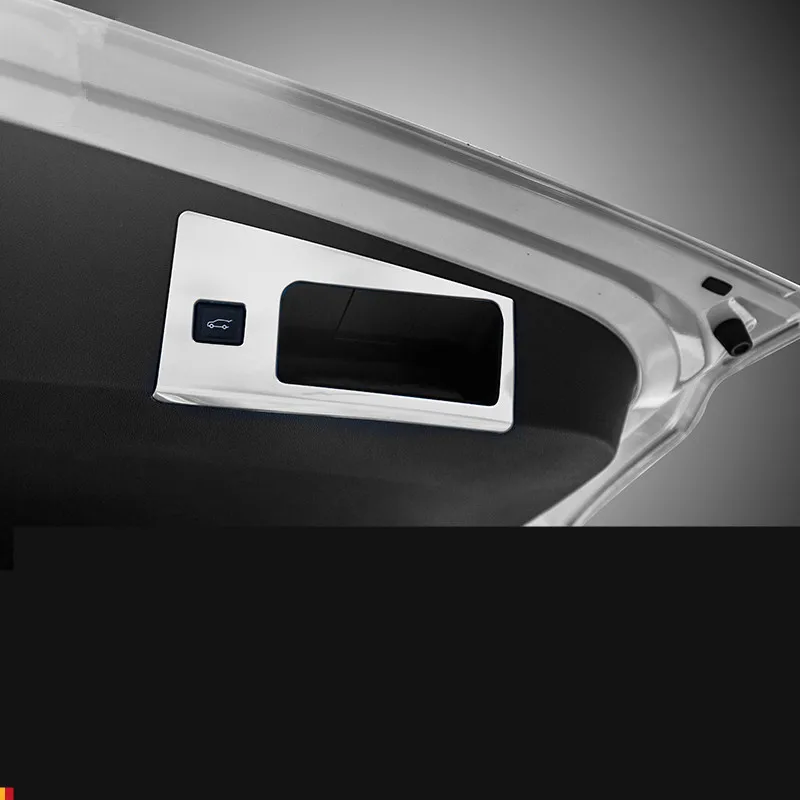 

Stainless Steel Electric tailgate Tail Rear Door Trunk Switch Button Decorated Frame For Cadillac XT5 AAA470
