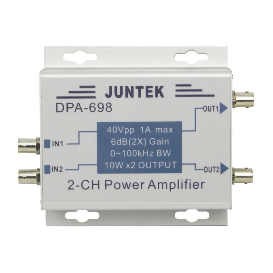 

DPA-698 High Power Dual Channel DDS Function Signal Generator Power Amplifier DC Power Amplifier 40Vpp