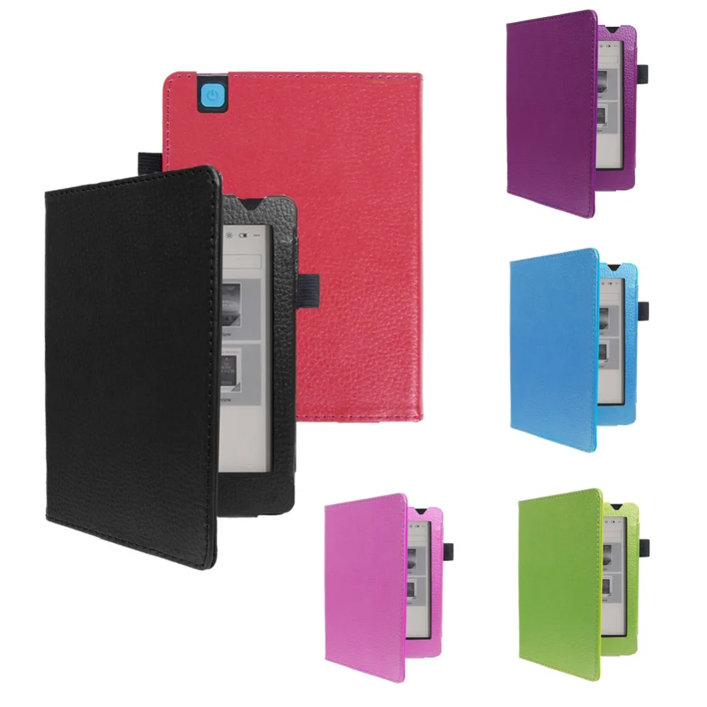 

Case Cover for Kobo Aura Edition 2 eReader 6inch,Folio Smart Auto Sleep PU Leather Case Skin Protection Cover