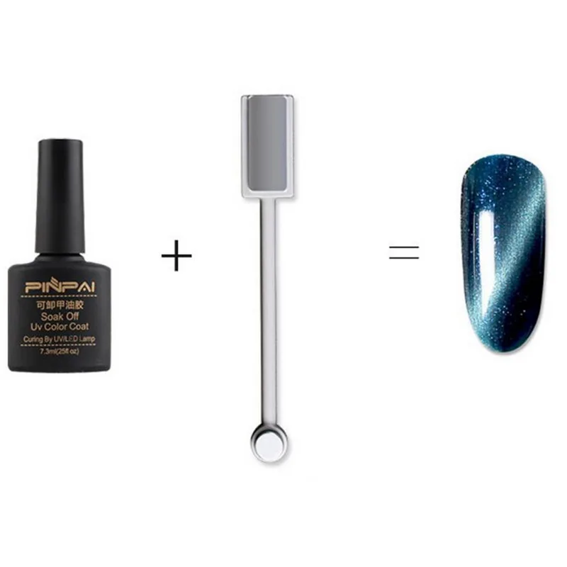 1 قطعة القط العين هلام المغناطيس عصا منحني خط قطاع قوي تأثير تشكيل 3D تصاميم البولندية جيل للأظافر مسمار ديكور فني المغناطيسي مجلس