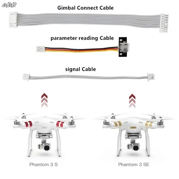 

3pcs/lot Phantom 3Standard Cable Spare signal / Read the parameter / Gimbal PTZ Cable For RC FPV DJI phantom 3 Standard / 3SE
