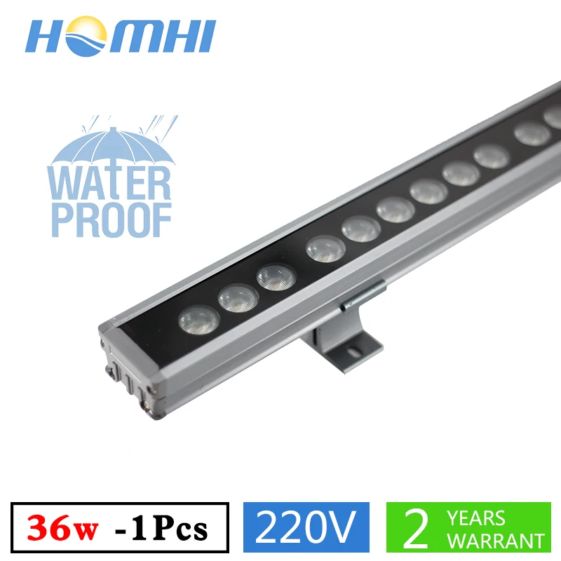 

36W LED wall washers outdoor lighitng AC220V waterproof IP65 bridge buliding park decorate lamp white yellow light 2018 new
