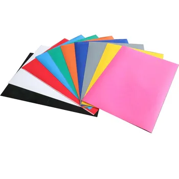 

Heat Transfer Vinyl Bundle A4 Size 10 Pack of Assorted Color DIY T-Shirt Vinyl Transfer Sheets -Best Iron On HTV Vinyl