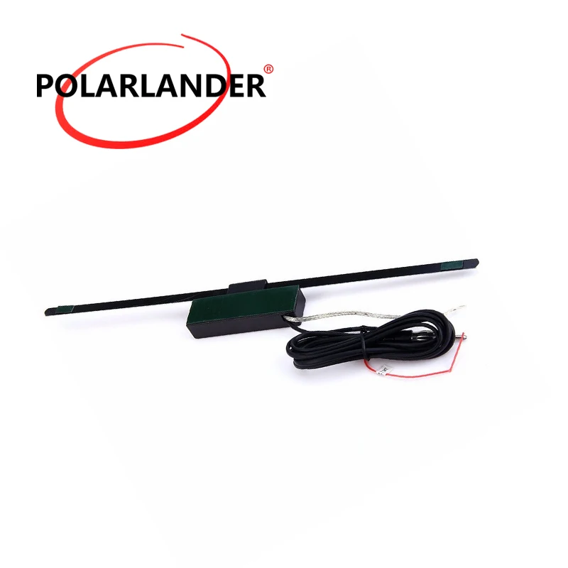 Electronic Amplifier Stereo Antenna 2.5M Automotive Windshield Signal