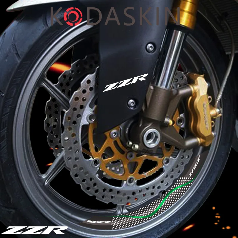 

KODASKIN Wheel Rim Stickers Vinyl Motorcycle Sticker for KAWASAKI ZZR1400