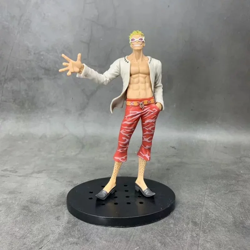 17 см One piece Donquixote Doflamingo аниме фигурка ПВХ Новая коллекция Фигурки Коллекция