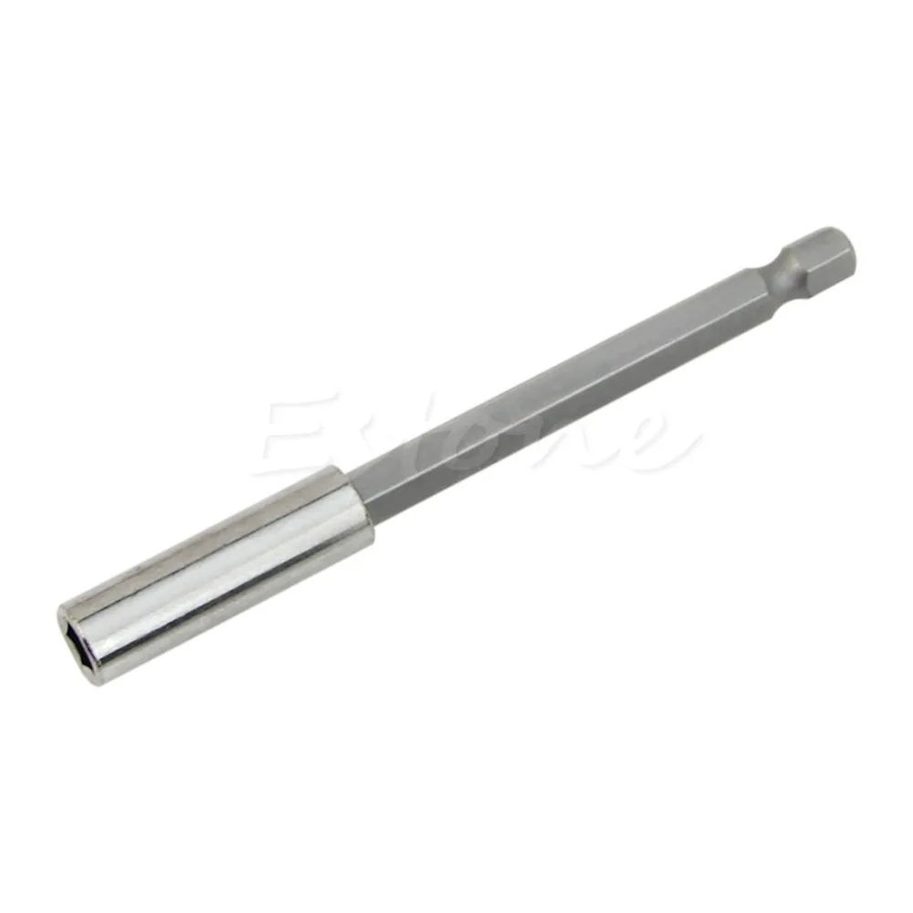 

HOT 100mm Quick Release Magnetic Screwdriver Extension Bit Holder 1/4 Hex