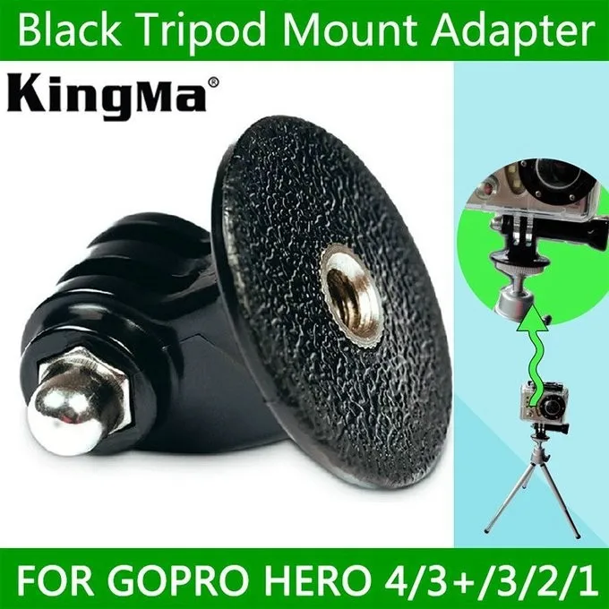 KingMa for Xiaomi yi Gopro Accessories hero4 3 Tripod Mount gopro monopod Adapter accessories for camera go pro hero 4 3 2 - ANKUX Tech Co., Ltd