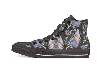 

Pharaoh Cat Casual High Top Canvas shoes sneakers Light Walking Shoes
