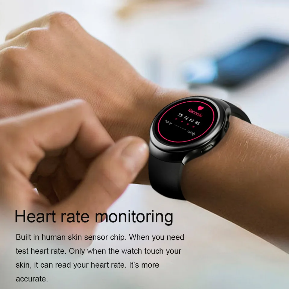 LEMFO LES2 Smart Watches Smartwatch Android Smart Watch GPS SIM Card Heart Rate Monitor Pedometer Support  For Men Women