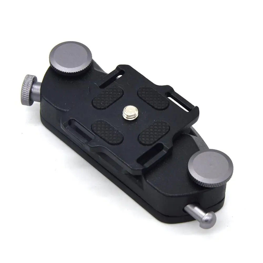 

BEESCLOVER Metal Camera Clip Capture with Plate for DSLR Camera Quick-release lock Camera Clip Aluminum Alloy Quick Release r25