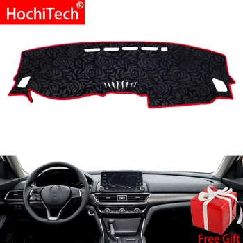

Rose Pattern Non-slip Dashmat Dash Mat Dashboard Cover Pad Cover Carpet Car Sticker for Honda inspire 2019 Car Styling