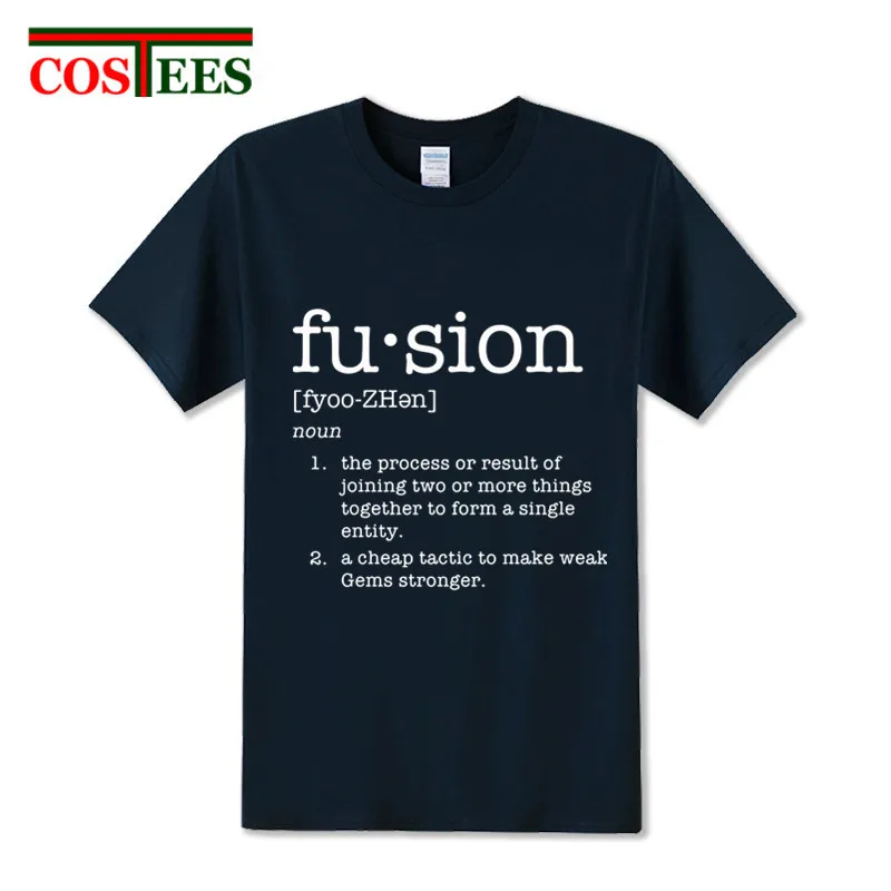 

Fu sion Definiton Steven Universe Design T Shirt Men Compression mermaid Marcelo Men's T-Shirt Burlon Tees for male