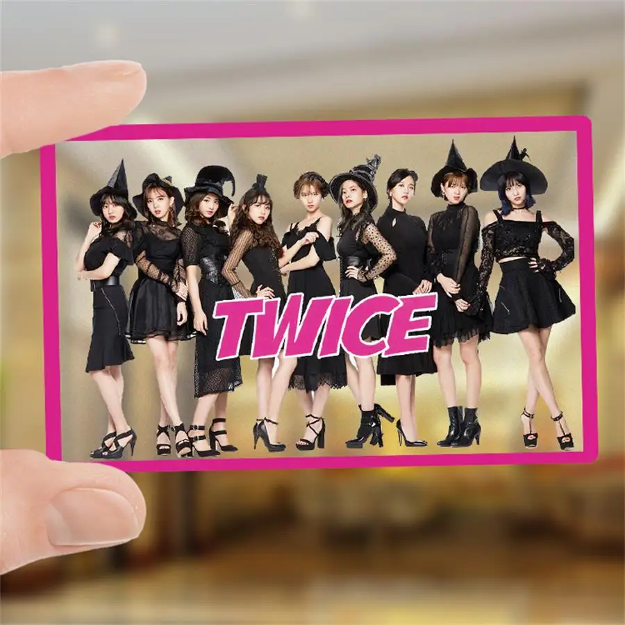 Kpop Twice One More Time Pvc Clear Photo Card Nayeon Mina Hd