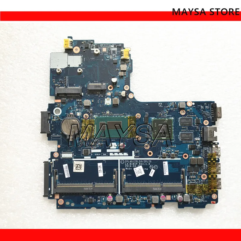 822646-501 ل HP 450 G2 450-G2 اللوحة المحمول I3-5020 Cpu LA-B181P 822646-001 822646-601 100% اختبار