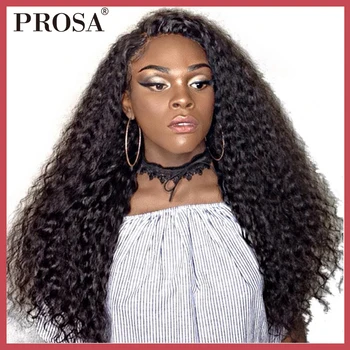

Pre Plucked Full Lace Human Hair Wigs Brazilian Curly 250 Density Glueless Full Lace Wig Human Hair With Baby Hair Prosa Remy