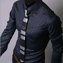 Клетчатая полосатая рубашка, темные линии, мужская Тонкая рубашка, деловые рубашки, топы с длинными рукавами, мужские летние повседневные рубашки, большой размер 5XL 5912