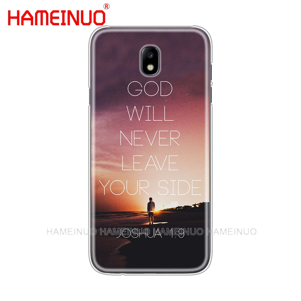 Чехол со стихом для телефона HAMEINUO Christian Jesus Bible Samsung Galaxy J3 J5 J7 2017 года J527 J727 J327 J330 J530
