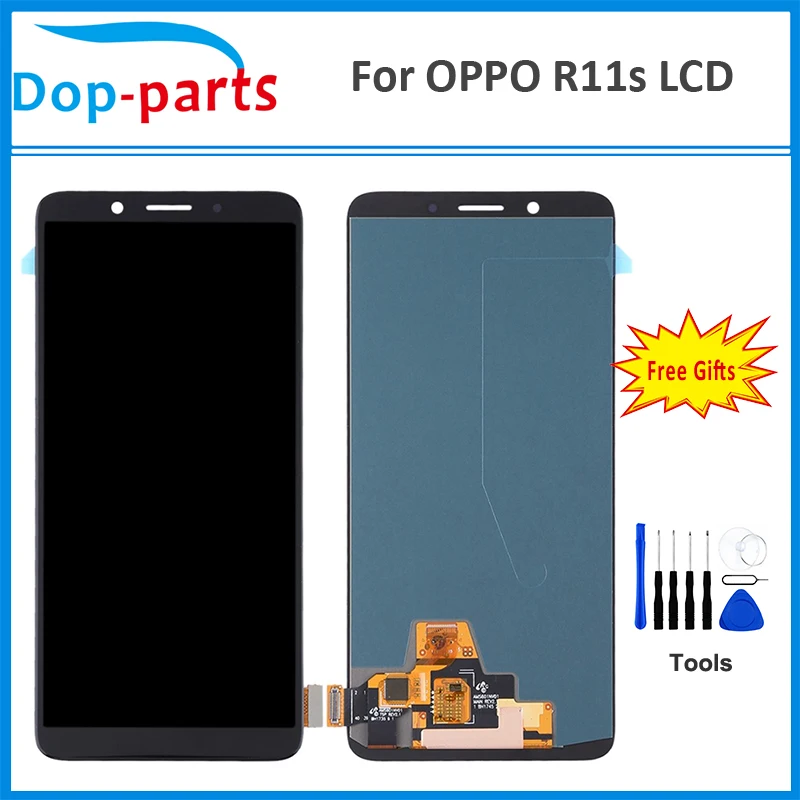 

6.01" IPS LCD Digitizer For OPPO R11s LCD Display Touch Screen Black White Replacement Part + Repair Tools Free Shipping