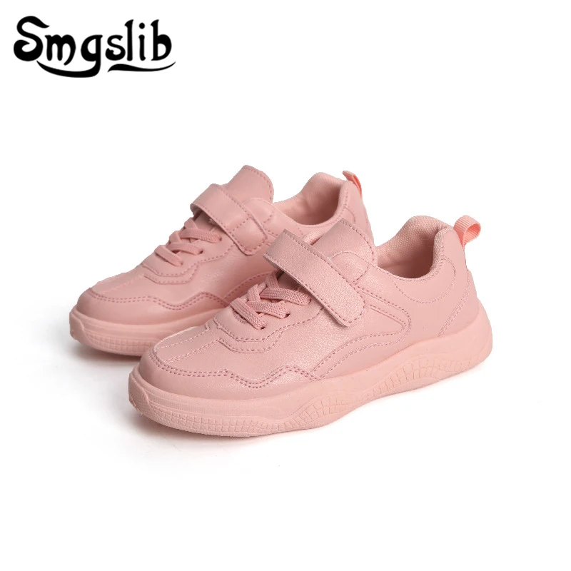 

Kids Shoes Girls Sneakers Child Boys Sports Running Shoes Children Sneakers 2019 Spring Autumn Baby Pu Leather White Shoes
