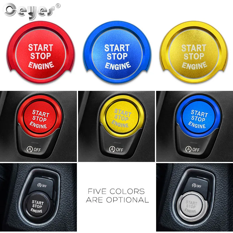Start Engine Button Ring for BMW (3)